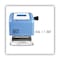 2000 Plus Easy Select Dater, Self-Inking, Black 011091 - alternate 8